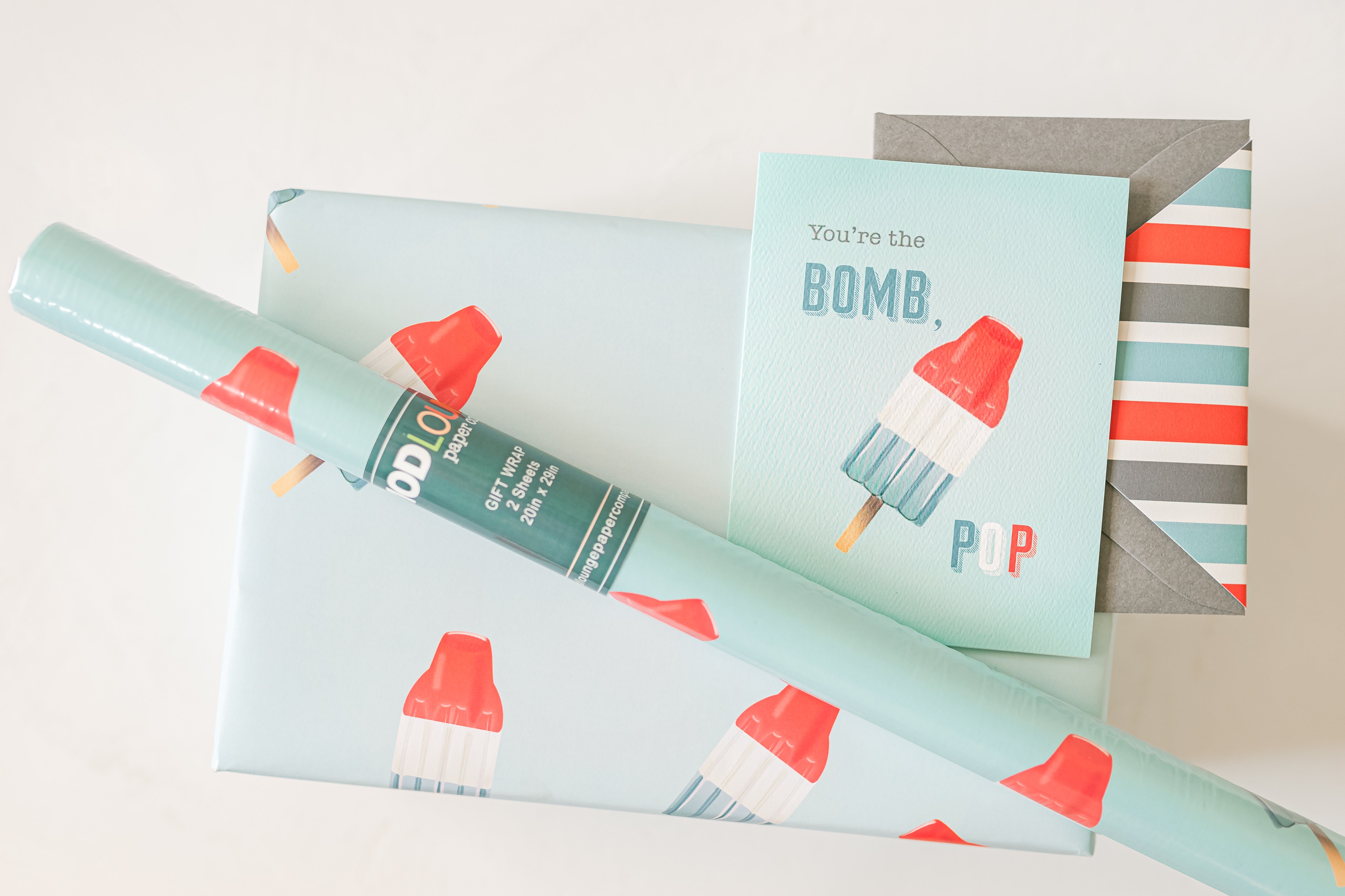 Bomb Pop Greeting Card - ModLoungePaperCompany